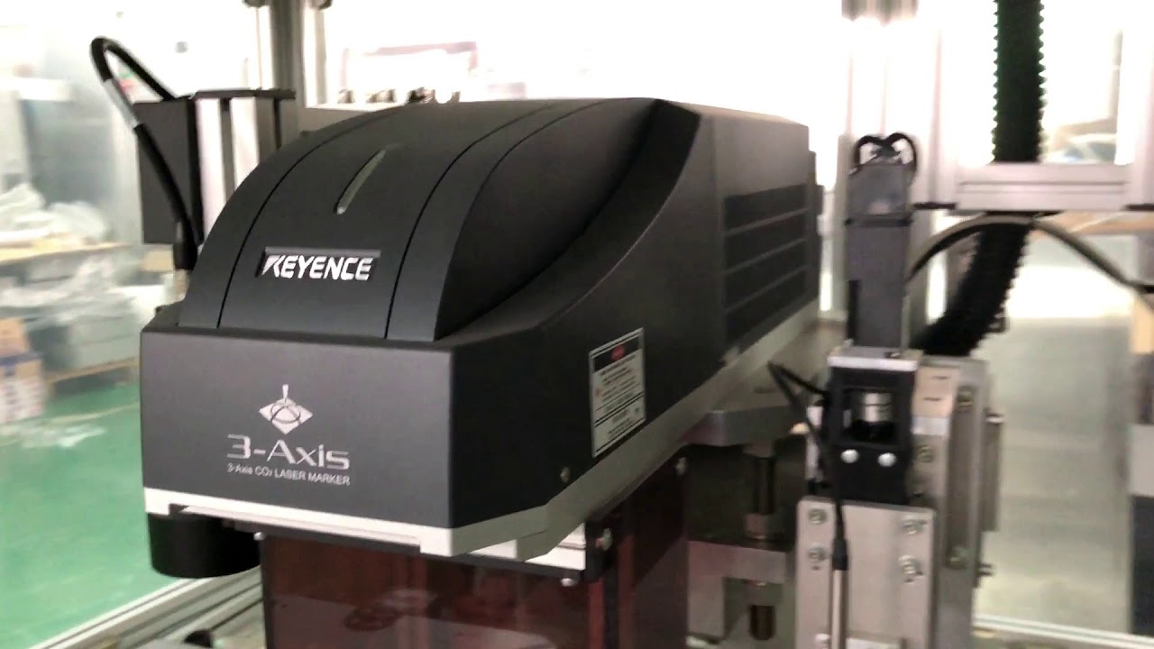 keyence laser marking system